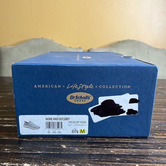 Dr. Scholls Womens Home and Out Slip On Shoe, Grey Womens size 6.5 - Picture 7 of 7